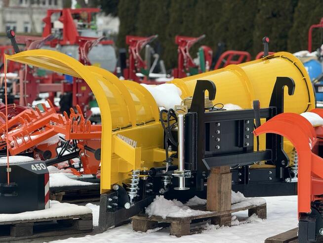 Pług do śniegu strzałka spych śnieżny lemiesz gumowy JCB