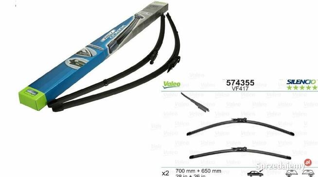 PIORO WYCIERACZKI VM417 700 650MM PEUGEOT 307 MIXTO