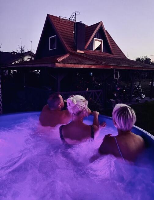 wynajem mobilnej Balii z jacuzzi#hydromasaż#bluetooth#led#