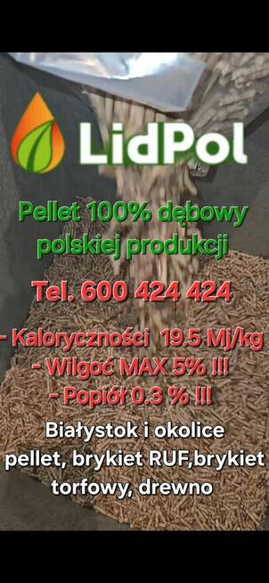 Pellet dębowy polski