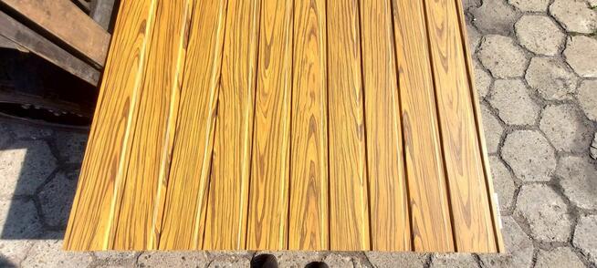 Blacha trapezowa panelowa podbitka T-7 2gat RoseWood Drewno