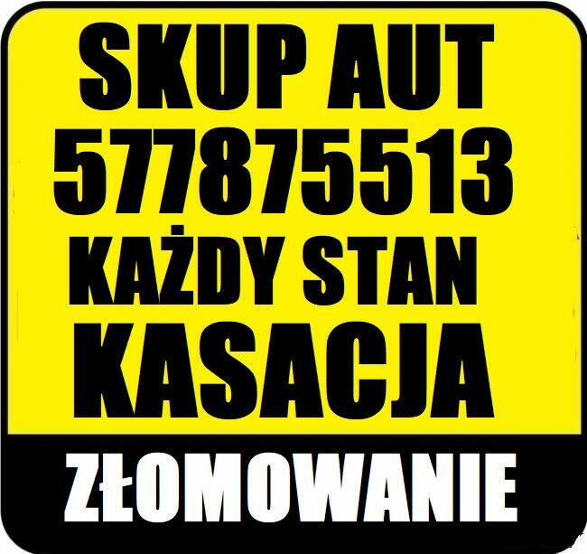 Skup Aut Tczew, Gniew tel.577875513 Pszczółki Złomowanie Ka