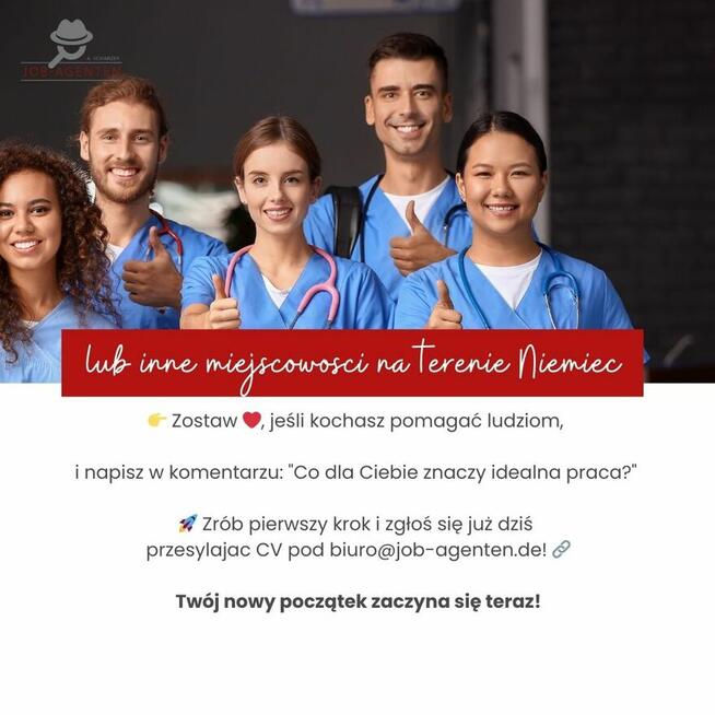 Pielęgniarko nowa oferta pracy w Niemczech zgłoś się