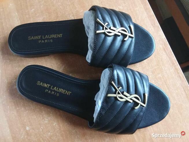 Klapki YSL Saint Laurent