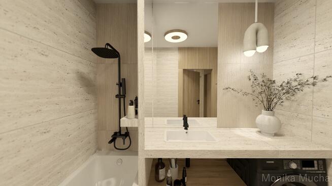 3 pokoje 61,55 m2, stan deweloperski