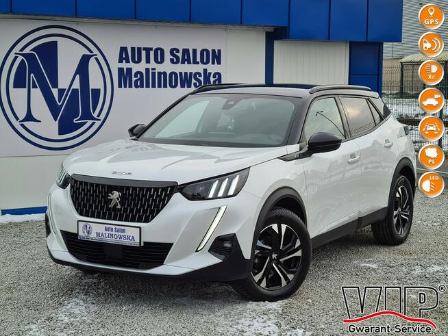 Peugeot 2008 GT Navi Kamera Radar Asystent Wolne Ręce 2xPDC Półskóry Full Led Alu