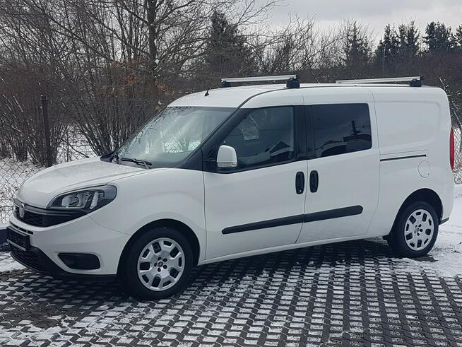 Fiat Doblo MAXI 5 OSÓB DŁUGI KLIMA 2 xDRZWI BOCZNE PRZESUWNE I-WŁAŚCICIEL