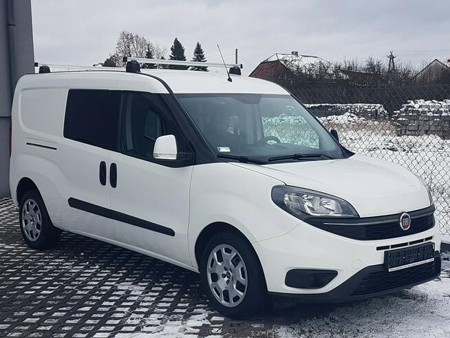 Fiat Doblo MAXI 5 OSÓB DŁUGI KLIMA 2 xDRZWI BOCZNE PRZESUWNE I-WŁAŚCICIEL