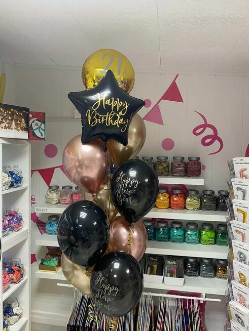 Balony z helem, dekoracje imprezowe Gdynia