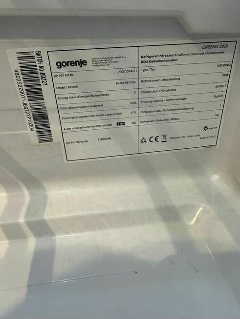 Lodowka Gorenie stan bdb