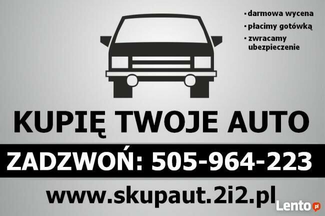 Skup Aut za Gotówkę tel.505964223 kupię każde auto