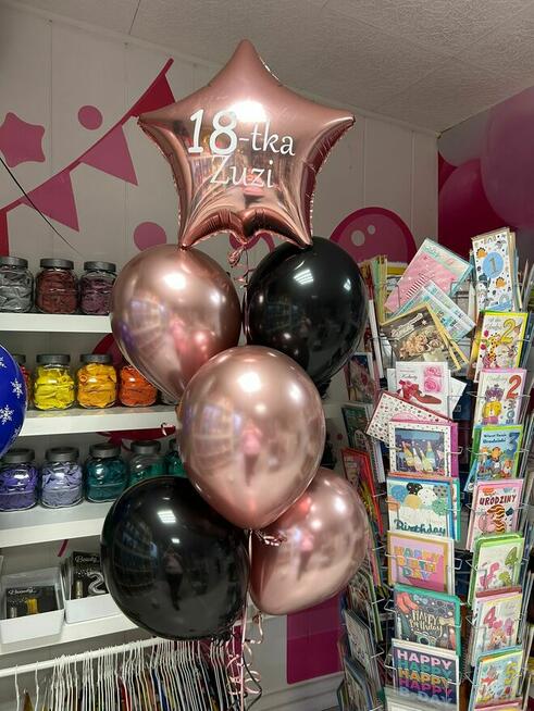 Balony z helem, dekoracje imprezowe Gdynia