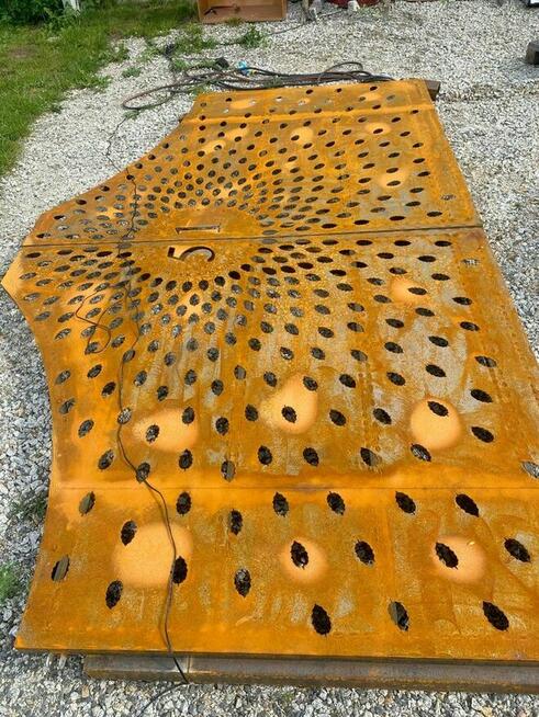 Ogrodzenie panelowe - zwierzęta - wilki-bramy ozdobne-panele