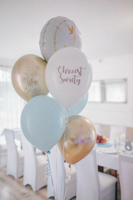 Balony z helem, dekoracje imprezowe Gdynia