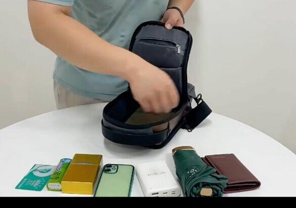 Torba męska na klatkę piersiową