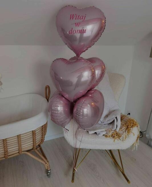 Balony z helem, dekoracje imprezowe Gdynia