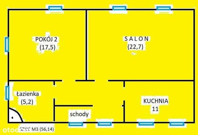 Sprzedamy M3 z ogródkiem na Julianowie – Berlinek