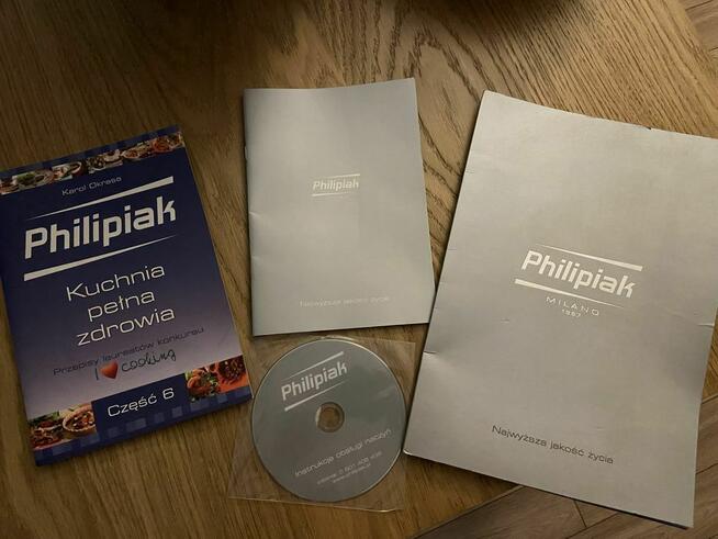 LUX zestaw garnków Philipiak 16 el. -nowy z gwarancja+ bonus