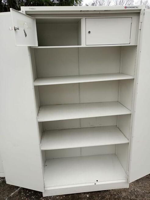 Szafa metalowa szafy do magazynów ciężka gruba stal Konsmeta