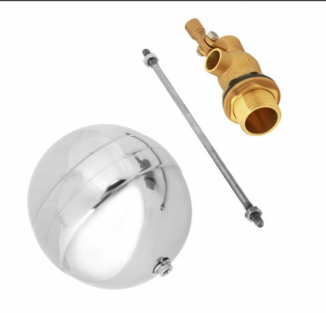 Zawór pływakowy (2 szt.)nierdzewny napełniający 3/4 DN20