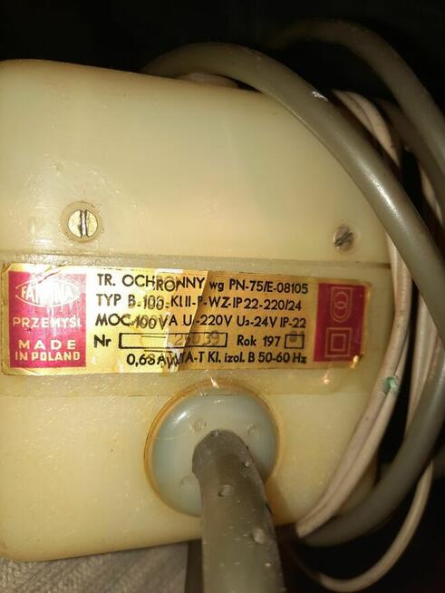 Transformator Ochronny z czasów PRLu