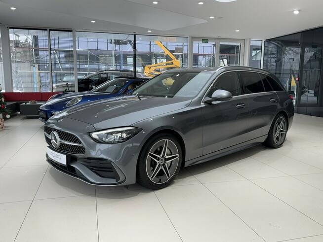 Mercedes C 200 AMG Line, Kamera cofania, Ambiente LED, salonPL, FV-23%, DOSTAWA