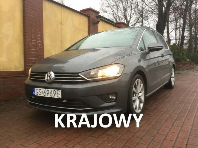 Volkswagen Golf Sportsvan 1.4 benzyna bezwypadkowy szklany dach