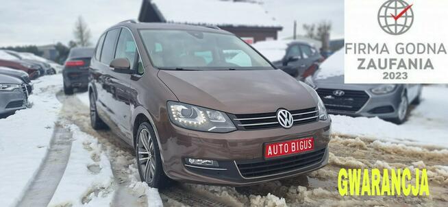 Volkswagen Sharan Highline  Duża Navi automat ledy mały przebieg  bixenon