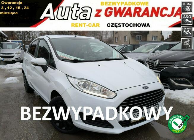 Ford Fiesta 1.5TDCi*75PS*OPŁACONY Bezwypadkowy Klimatyzacja Serwis VIP GWARANCJA24