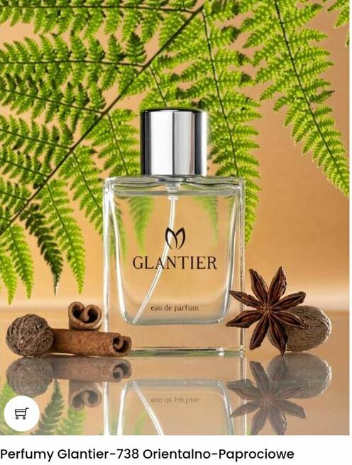 Perfumy Glantier-738 Orientalno-Paprociowe