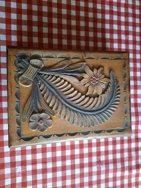 Zabytkowe pudełko z lustrem + drugie