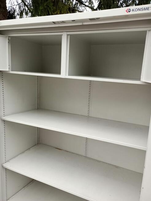 Szafa metalowa szafy do magazynów ciężka gruba stal Konsmeta