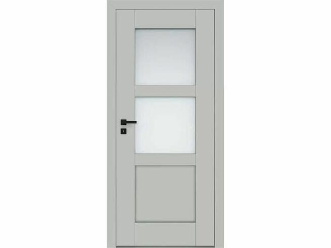 Drzwi 80 lewe DRE Estra 3 dąb polski 3D