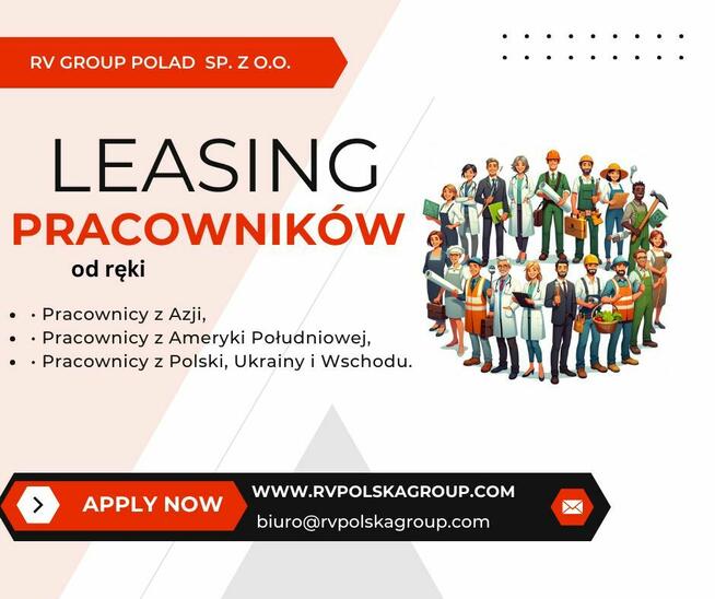Pracownicy od ręki - wynajem i leasing pracowników