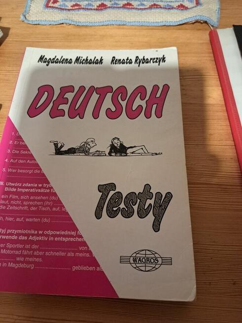 sprzedam książki do języka niemieckiego