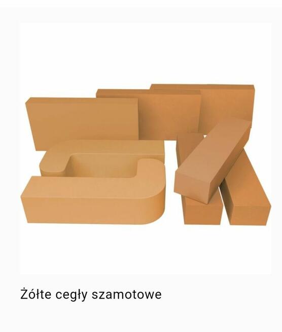 Kominek otwarty palenisko szamotowe Warszawa z cegły zdun