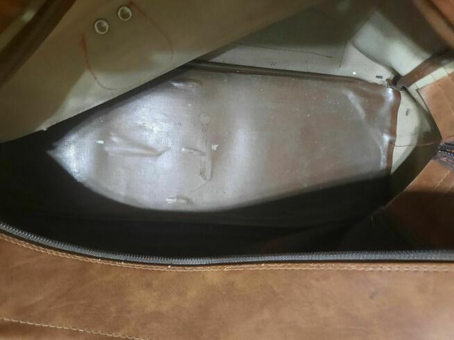 Skórzana torba podróżna