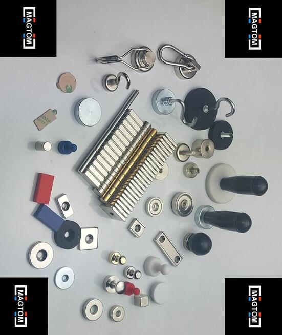 Uchwyt magnetyczny neodymowy UM 19x8 M4 magnes