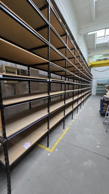 Regał metalowy mocny półkowy magazyn/sklep