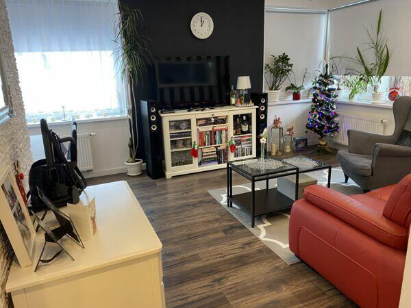 Nowoczesne mieszkanie z duszą i ogromnym tarasem