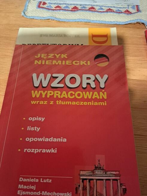 sprzedam książki do języka niemieckiego