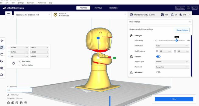 Usługi druku 3d, grafika 2d, retusz zdjęć, Warszawa