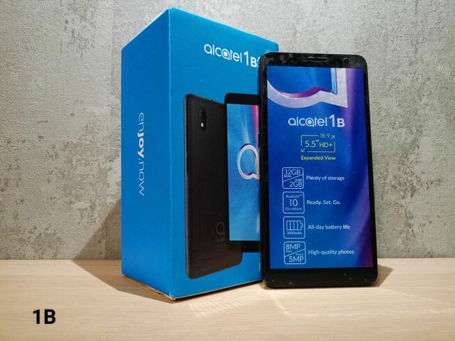 Alcatel 1B Prime Black Dual SIM 3000mAh Fabrycznie nowy