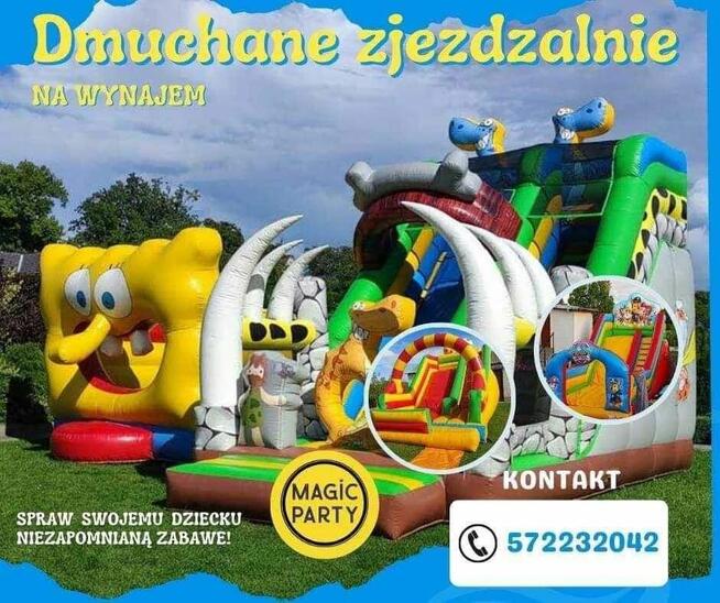 Dmuchane zjeżdżalnie dmuchańce Bolesławiec Magic Party