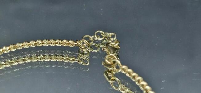 Złota bransoletka P.585