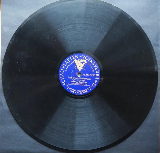 płyta szelakowa 78 obrotów, 2 płyty