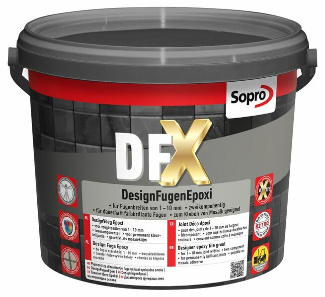 Sopro DFX BIAŁY 10 3kg - fuga epoksydowa