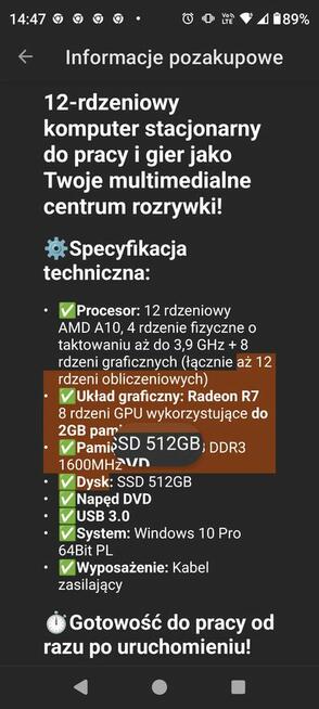 Komputer na gwarancji