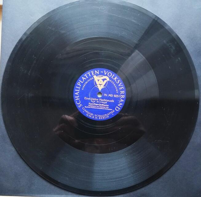 płyta szelakowa 78 obrotów, 2 płyty