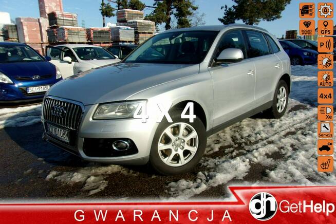 Audi Q5 Klimatronic 2-strefowy, Grzane fotele, Webasto, Quattro, DSG, BiXenon!